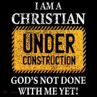 Christian Under Construction Funny Christian Impact Tech Backpack