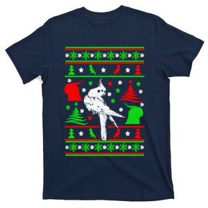 Cockatiel Ugly Christmas T-Shirt