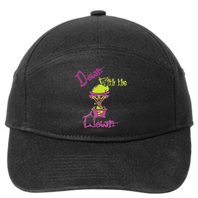 Cool Unique Down With The Clown ICP For Him 7-Panel Snapback Hat