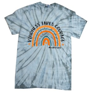 Courageous Unity Day Stand Against Bullying with Orange Tie-Dye T-Shirt