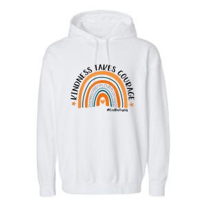 Courageous Unity Day Stand Against Bullying with Orange Garment-Dyed Fleece Hoodie