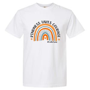 Courageous Unity Day Stand Against Bullying with Orange Garment-Dyed Heavyweight T-Shirt