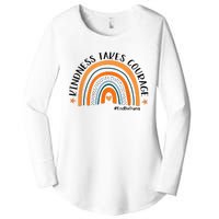 Courageous Unity Day Stand Against Bullying with Orange Women's Perfect Tri Tunic Long Sleeve Shirt