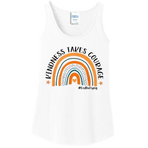 Courageous Unity Day Stand Against Bullying with Orange Ladies Essential Tank