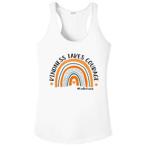 Courageous Unity Day Stand Against Bullying with Orange Ladies PosiCharge Competitor Racerback Tank