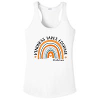 Courageous Unity Day Stand Against Bullying with Orange Ladies PosiCharge Competitor Racerback Tank