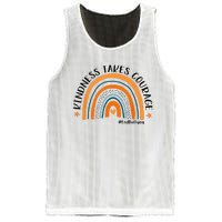 Courageous Unity Day Stand Against Bullying with Orange Mesh Reversible Basketball Jersey Tank