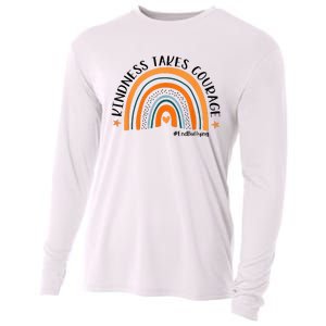 Courageous Unity Day Stand Against Bullying with Orange Cooling Performance Long Sleeve Crew