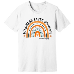 Courageous Unity Day Stand Against Bullying with Orange Premium T-Shirt