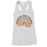 Courageous Unity Day Stand Against Bullying with Orange Women's Racerback Tank