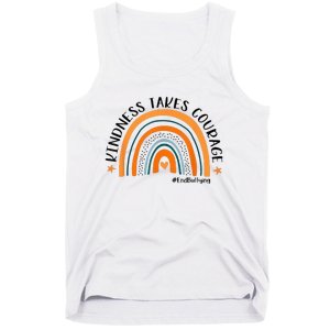 Courageous Unity Day Stand Against Bullying with Orange Tank Top