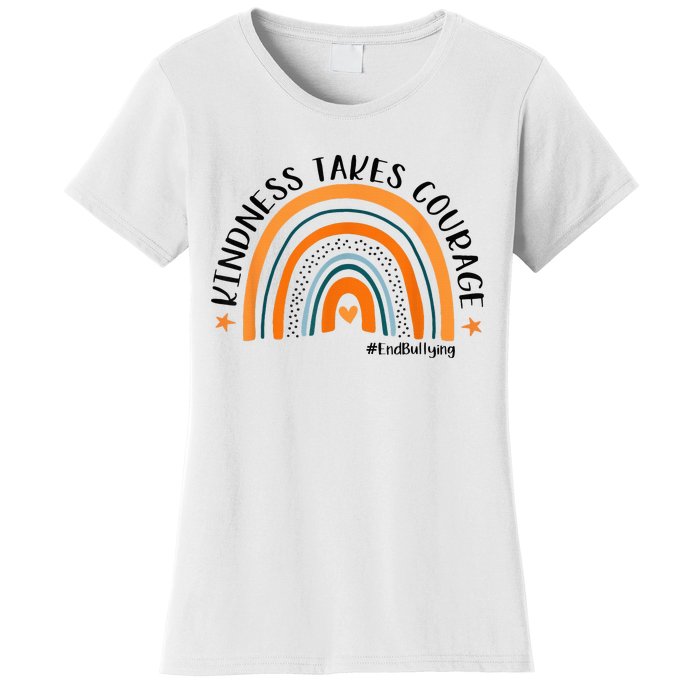 Courageous Unity Day Stand Against Bullying with Orange Women's T-Shirt