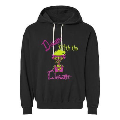 Cool Unique Down With The Clown Icp Design For Him Garment-Dyed Fleece Hoodie