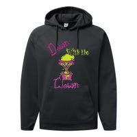 Cool Unique Down With The Clown Icp Design For Him Performance Fleece Hoodie