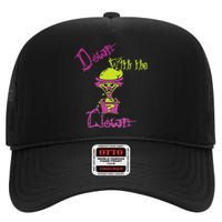 Cool Unique Down With The Clown Icp Design For Him High Crown Mesh Back Trucker Hat