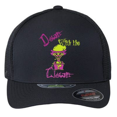 Cool Unique Down With The Clown Icp Design For Him Flexfit Unipanel Trucker Cap