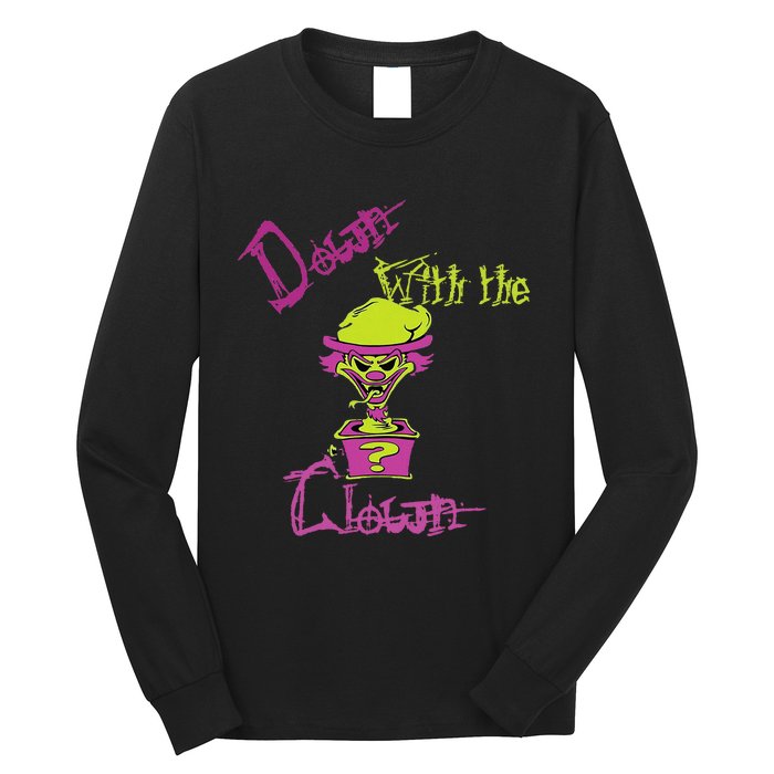 Cool Unique Down With The Clown Icp Design For Him Long Sleeve Shirt