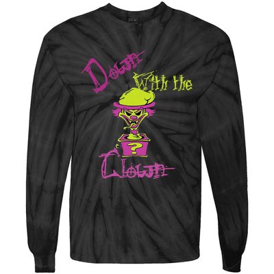 Cool Unique Down With The Clown Icp Design For Him Tie-Dye Long Sleeve Shirt