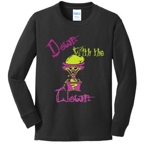 Cool Unique Down With The Clown Icp Design For Him Kids Long Sleeve Shirt