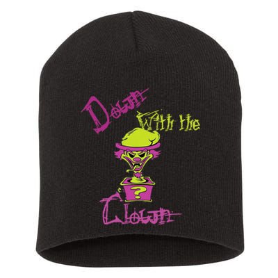 Cool Unique Down With The Clown Icp Design For Him Short Acrylic Beanie