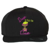 Cool Unique Down With The Clown Icp Design For Him Wool Snapback Cap