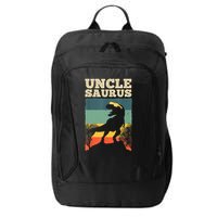 Cool Uncle Design For Uncle Men Family Great Uncle Dinosaur City Backpack