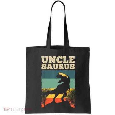 Cool Uncle Design For Uncle Men Family Great Uncle Dinosaur Bag