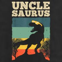 Cool Uncle Design For Uncle Men Family Great Uncle Dinosaur Golf Towel