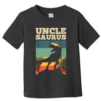 Cool Uncle Design For Uncle Men Family Great Uncle Dinosaur Toddler T-Shirt