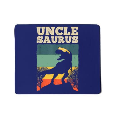 Cool Uncle Design For Uncle Men Family Great Uncle Dinosaur Mousepad