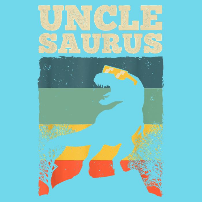 Cool Uncle Design For Uncle Men Family Great Uncle Dinosaur Long Sleeve Shirt
