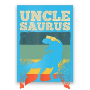 Cool Uncle Design For Uncle Men Family Great Uncle Dinosaur Poster