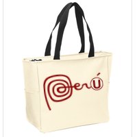 Club U.N.I.V.E.R.S.I.T.A.R.I.O De Deportes Peru Futbol Soccer Zip Tote Bag