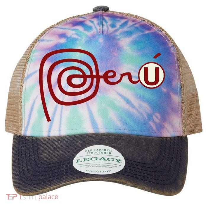 Club U.N.I.V.E.R.S.I.T.A.R.I.O De Deportes Peru Futbol Soccer Legacy Tie Dye Trucker Hat