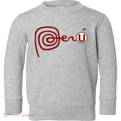 Club U.N.I.V.E.R.S.I.T.A.R.I.O De Deportes Peru Futbol Soccer Toddler Sweatshirt