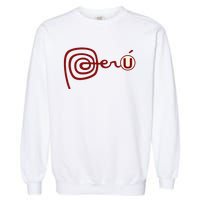 Club U.N.I.V.E.R.S.I.T.A.R.I.O De Deportes Peru Futbol Soccer Garment-Dyed Sweatshirt