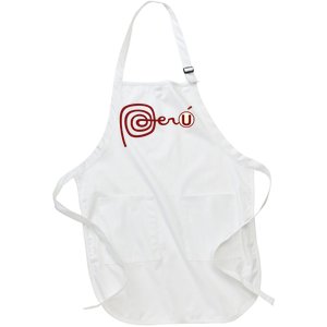 Club U.N.I.V.E.R.S.I.T.A.R.I.O De Deportes Peru Futbol Soccer Full-Length Apron With Pockets