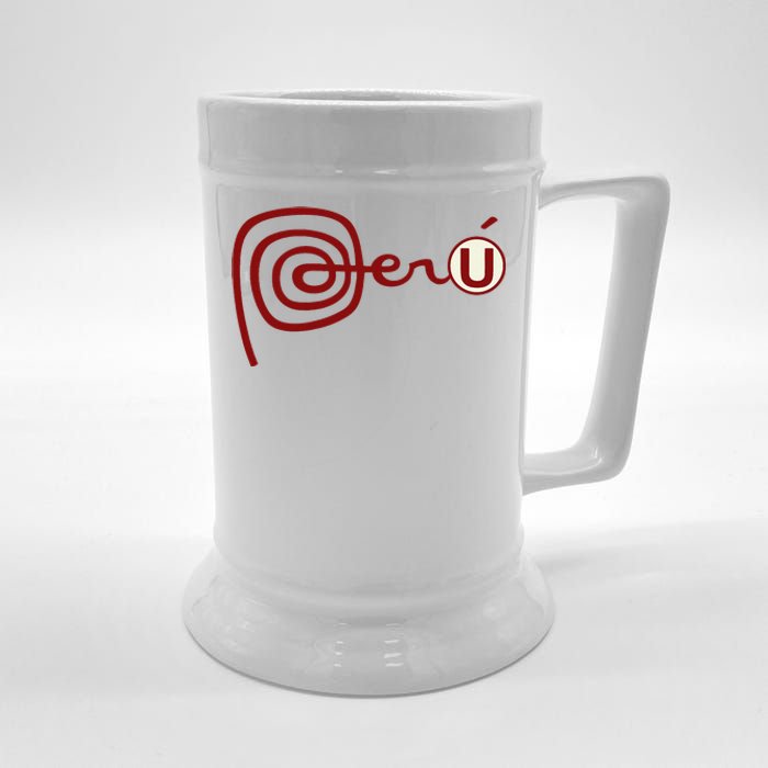 Club U.N.I.V.E.R.S.I.T.A.R.I.O De Deportes Peru Futbol Soccer Beer Stein