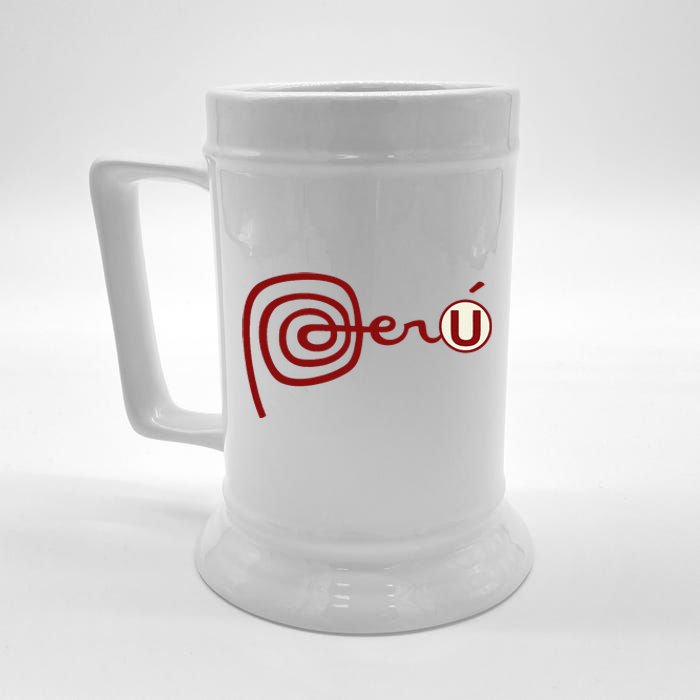 Club U.N.I.V.E.R.S.I.T.A.R.I.O De Deportes Peru Futbol Soccer Beer Stein