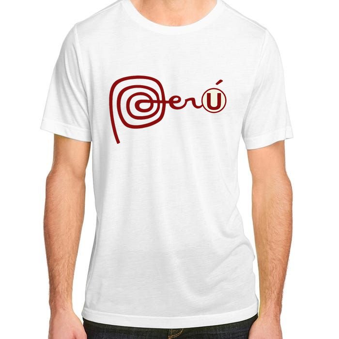 Club U.N.I.V.E.R.S.I.T.A.R.I.O De Deportes Peru Futbol Soccer Adult ChromaSoft Performance T-Shirt