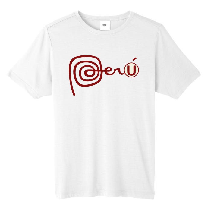 Club U.N.I.V.E.R.S.I.T.A.R.I.O De Deportes Peru Futbol Soccer Tall Fusion ChromaSoft Performance T-Shirt