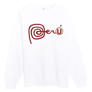 Club U.N.I.V.E.R.S.I.T.A.R.I.O De Deportes Peru Futbol Soccer Premium Crewneck Sweatshirt