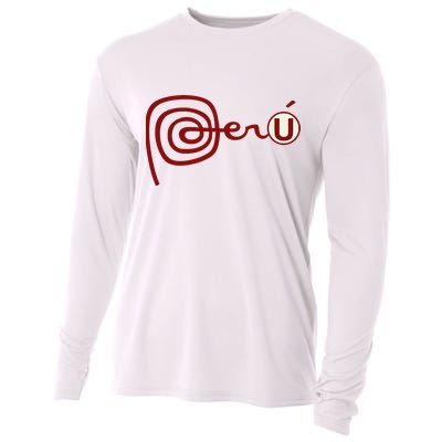 Club U.N.I.V.E.R.S.I.T.A.R.I.O De Deportes Peru Futbol Soccer Cooling Performance Long Sleeve Crew