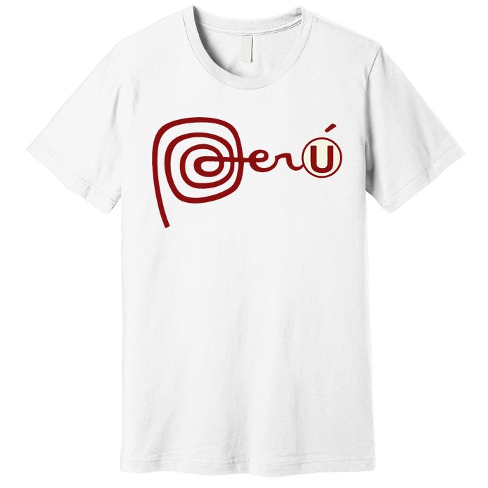 Club U.N.I.V.E.R.S.I.T.A.R.I.O De Deportes Peru Futbol Soccer Premium T-Shirt