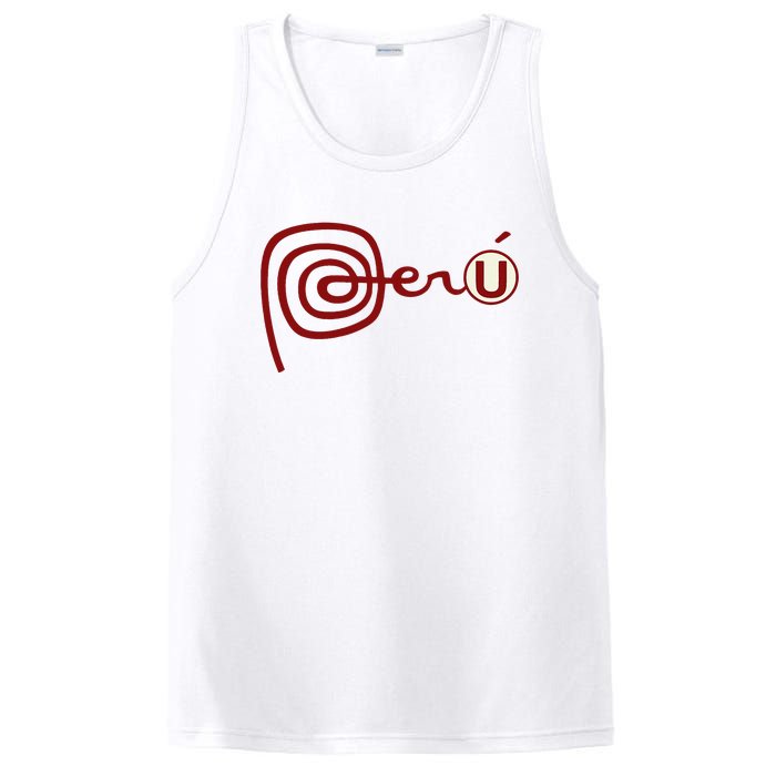 Club U.N.I.V.E.R.S.I.T.A.R.I.O De Deportes Peru Futbol Soccer PosiCharge Competitor Tank