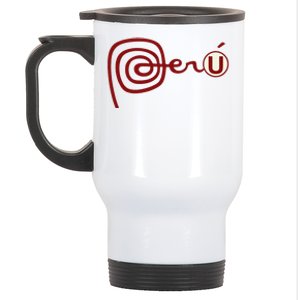 Club U.N.I.V.E.R.S.I.T.A.R.I.O De Deportes Peru Futbol Soccer Stainless Steel Travel Mug