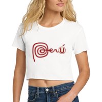 Club U.N.I.V.E.R.S.I.T.A.R.I.O De Deportes Peru Futbol Soccer Crop Top