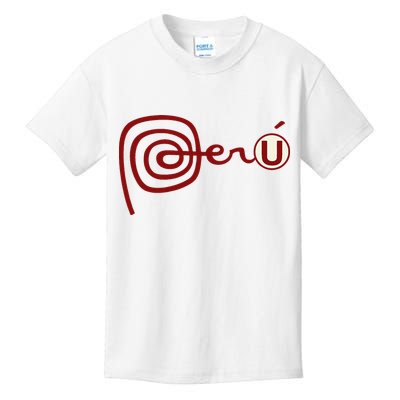 Club U.N.I.V.E.R.S.I.T.A.R.I.O De Deportes Peru Futbol Soccer Kids T-Shirt