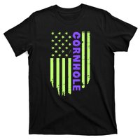 Cornhole Us Flag T-Shirt