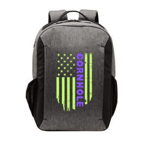 Cornhole Us Flag Vector Backpack